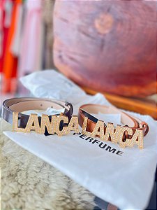 CINTO COM STRASS LANÇA PERFUME