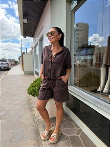 CONJUNTO EM LINHO 100% ITALIANO