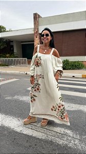 VESTIDO OMBRO A OMBRO COM ALÇAS LEZ A LEZ