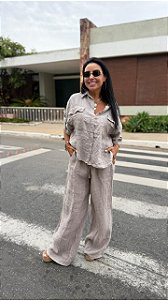 CONJUNTO EM LINHO 100% ITALIANO