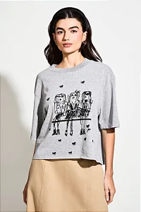 CAMISETA MENINOCAS J CHERMANN