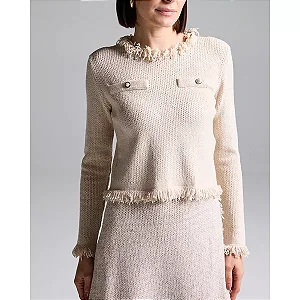 BLUSA LOREN MINI FRANJAS MARIA PAVAN