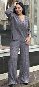 BLUSA AMPLA LIA SILVER JOHN JOHN