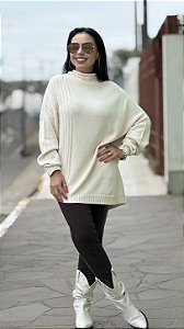 BLUSA MAXI SUÉTER TRICOT AMBI