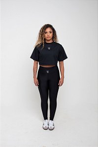 Cropped Oversized “Black”