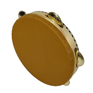 PANDEIRO 9 1/4" CARAMELO MARUPÁ - Pele Sintética Especial