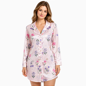 Camisola Mg Longa Lavanda