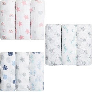 Cueiro Fralda De Pano Swaddle Papi Soft Extra Grande 1,0x80