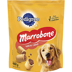 Biscoito Pedigree Marrobone Carne Para Cães Adultos - 500gr