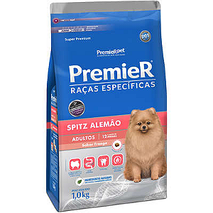 Ração Premier Cães Raças Específicas Spitz Alemão Adulto 1KG