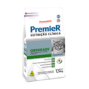 Ração Premier Nutrição Clínica Obesidade para Gatos Adultos - 1,5kg