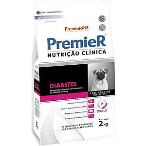 Ração Premier Diabetes para Cães Raças Pequenas - 2kg