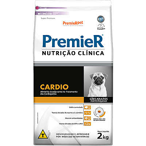 Ração Premier Nutrição Clínica Cardio para Cães de Porte Pequeno - 2kg