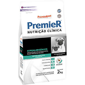 Ração Premier Nutrição Clínica Hipoalergênico para Cães de Pequeno Porte - 2kg