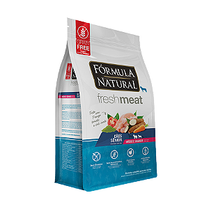 Ração Fórmula Natural FreshMeat para Cães Sênior de Médio Porte Sabor Frango - 2,5Kg