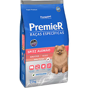 Ração Premier Cães Raças Específicas Spitz Alemão Adulto 7,5KG