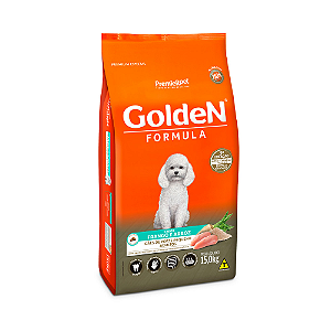 Ração Golden Fórmula Mini Bits para Cães Adultos de Pequeno Porte Sabor Frango e Arroz - 15KG