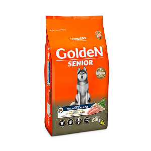 Ração Golden Fórmula Sênior Cães Adultos Sabor Frango e Arroz - 15kg