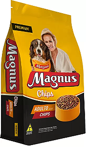 Ração Magnus Premium Cães Adultos Chips - 15kg