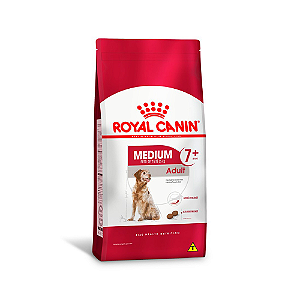 Ração Royal Canin Medium Adult 7+ para Cães Adultos de Raças Médias com 7 Anos - 15Kg