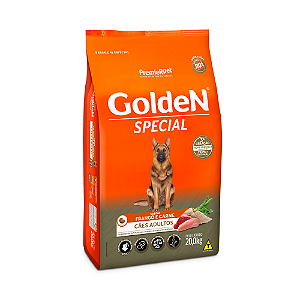 Ração Golden Special Sabor Frango e Carne Cães Adultos 20kg