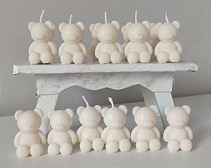 Lembrancinha Vela Ursinho