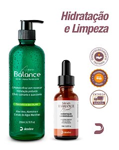 Kit Purify & Radiance Dembre – Gel de Limpeza Aqua Balance + Sérum Radiance Boost