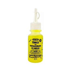 Tônico Capilar Para Fortalecimento Gota Dourada Alho 30ml