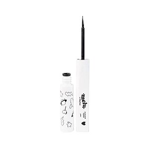 Delineador Líquido Preto Melu Ruby Rose 3ml