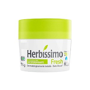 Desodorante Creme Antitranspirante Fresh Herbíssimo 55g