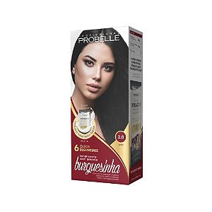 Tonalizante 2.0 Preto Sem Amônia Burguesinha Probelle