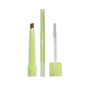 Lápis de Sobrancelhas e Gel Fixador Melu By Ruby Rose Dark