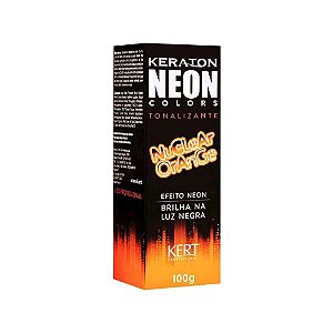 Tonalizante Keraton Neon Colors Hidrata e Colore Nuclear Orange