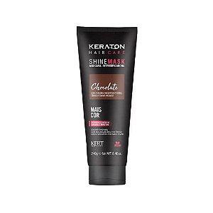 Keraton Shine Mask Máscara Intensificadora Chocolate 240g