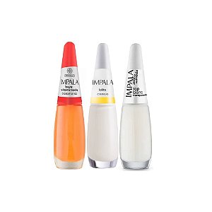 Kit 3 Esmaltes Impala Singeleza