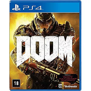 Jogo PS4 Doom Seminovo