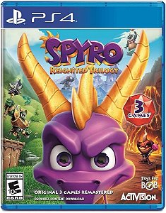 Jogo PS4 Spyro Reignited Trilogy Seminovo