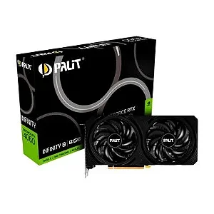 Placa de VÍdeo Nvidia Geforce RTX 4060 Infinity 2 8GB GDDR6 Palit