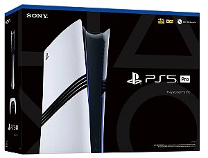 Console Playstation 5 Pro 2TB Com Controle Sem Fio Dualsense Branco
