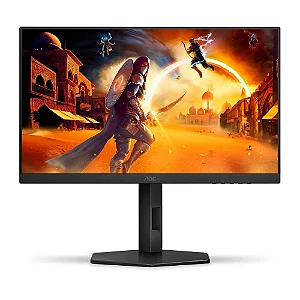 Monitor Gamer AOC 24" Full HD 180Hz 0.5ms IPS DisplayPort e HDMI Preto - 24G4/P
