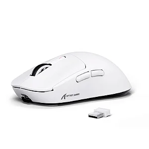Mouse Gamer Sem Fio Attack Shark X11 Branco