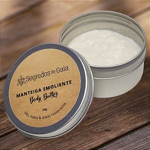 Manteiga Emoliente - Pés, Mãos & Áreas Ressecadas - 50g