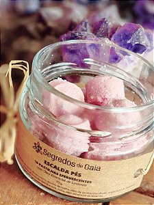 Escalda Pés Relaxante com Óleo Essencial de Lavanda - 10 Pastilhas Efervescentes