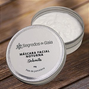 Máscara Facial Noturna de Dolomita 50g