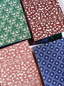 Bloco de Anotações A5 - Floral