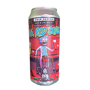 Cerveja Rage Hop Red Code Imperial Red IPA Lata 473ml