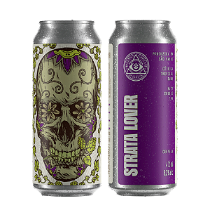 Cerveja Dogma Strata Lover Double Hazy IPA Lata 473ml