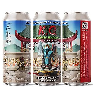 Cerveja Escafandrista K.O Triple NE IPA Lata 473ml