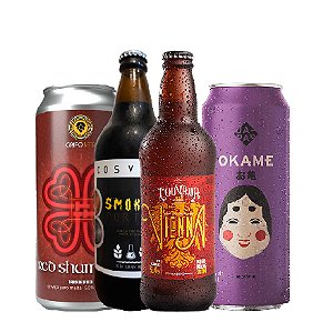 Kit Degustação 04 Cervejas Maltadas
