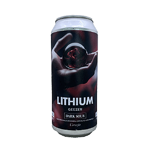Cerveja Geezer Lithium Dark Sour Lata 473ml